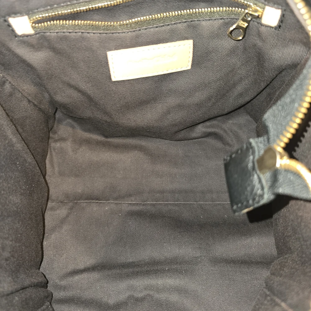 See By Chloe Black and Cream Tote Bag